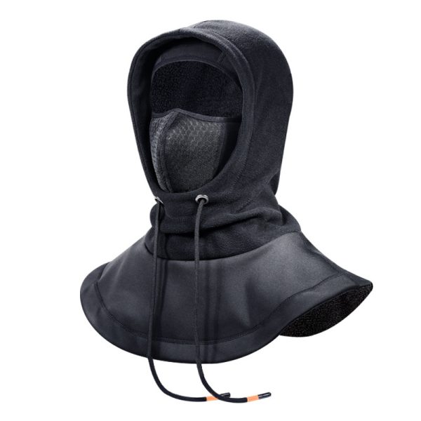 Fleece-lined Thermal Headgear Windproof Neck Protection Bandana Cold Protection Cycling Mask - Image 6