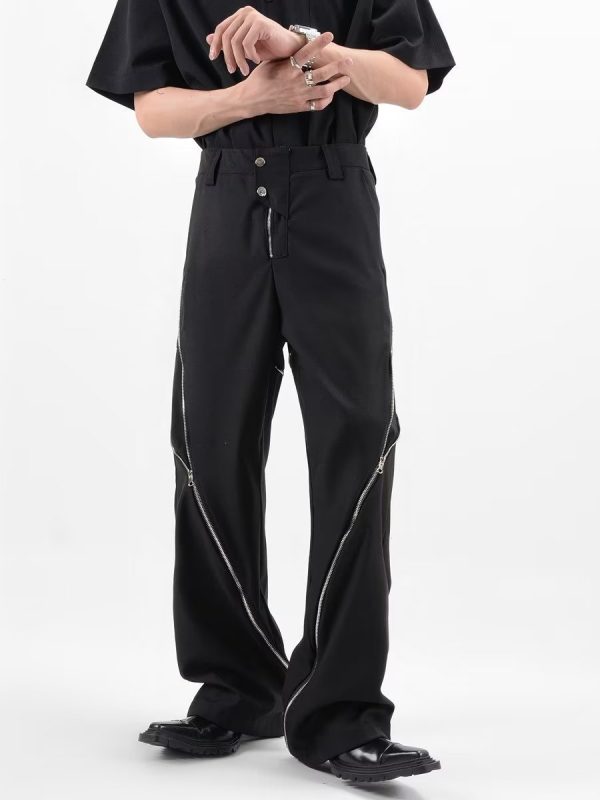 Straight Casual Pants Advanced Trousers - Image 3