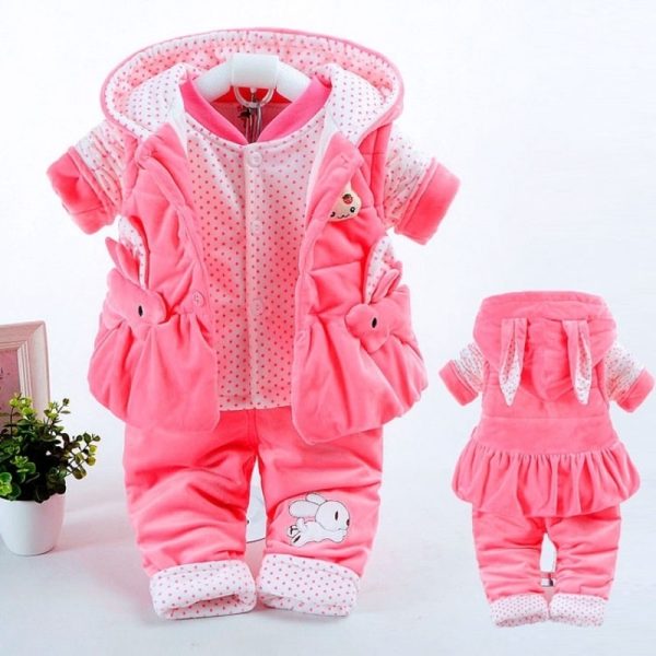 Baby Autumn Clothing Girls Autumn And Winter Clothing Suits - Image 2