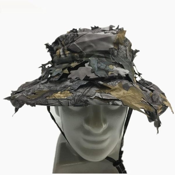 New Chinese Bionic Outdoor Military Fan Dome Camouflage Hat - Image 5