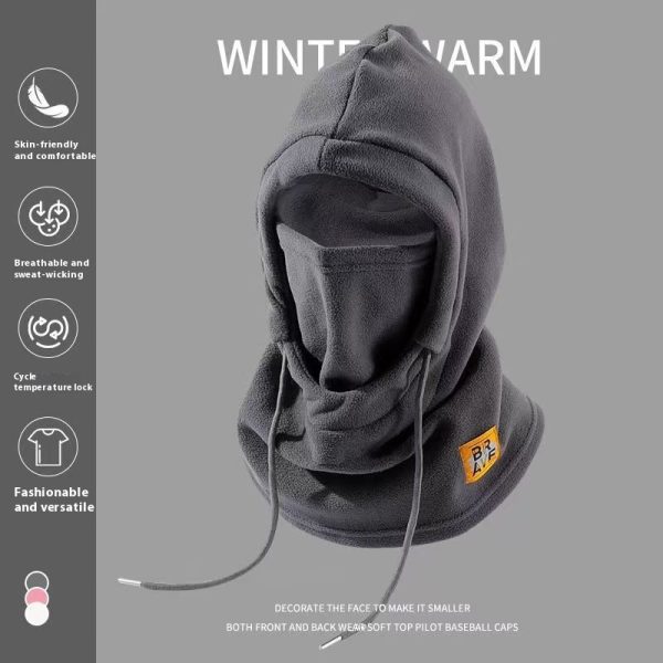 Winter Windproof Men's And Women's Outdoor Riding Thermal Head Cover Scarf Mask Integrated - Image 6