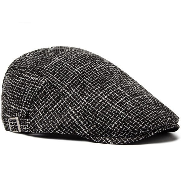 Men's Breathable Retro Casual Cotton And Linen Beret - Image 4