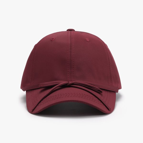 Spring And Autumn Bowknot Quick-drying Soft Top Women's Baseball Cap - Image 10