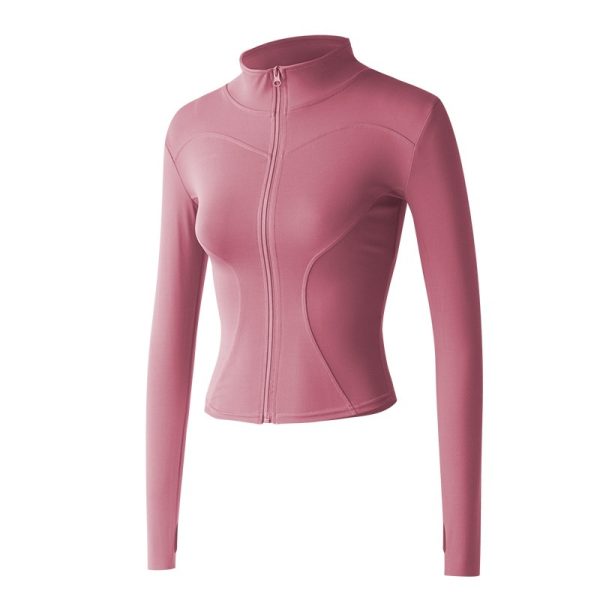 Slimming Fitness Running Top Coat - Image 5