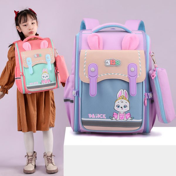 Primary School Student Schoolbag Children's Large Capacity Backpack - Image 2