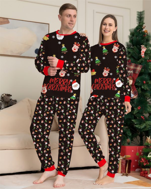 Family Christmas Matching Pajamas Set Christmas Pajamas For Family Christmas PJS Xmas Sleepwear - Image 3