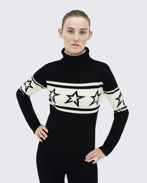 American Autumn And Winter New Slim Fit XINGX Printed Turtleneck Sweater - Image 7