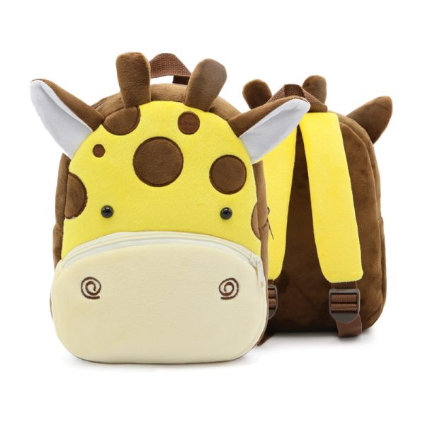 Cute Plush Backpacks Kindergarten Cartoon School Bags Children Animal Toys Bag - Image 9