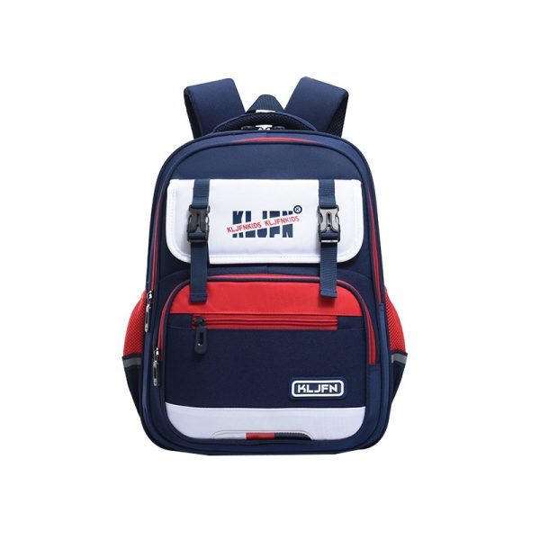 Children's Trolley Lightweight Shoulder Pad Wear-resistant Large Capacity Spine Protection Backpack Waterproof - Image 8