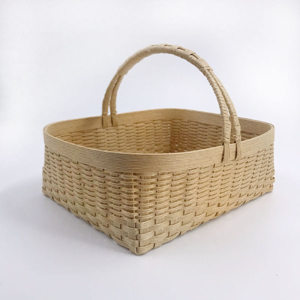 Single Handle Square Woven Basket Material Package - Image 5