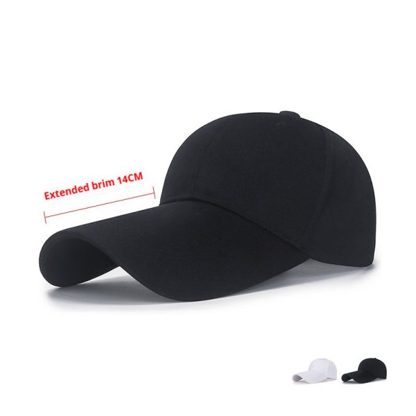 Lengthened Brim Sun Protection Fishing Hat Outdoor Baseball Cap - Image 2