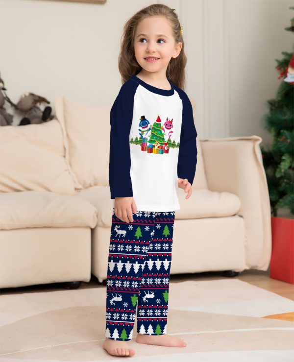 Family Matching Christmas Pajamas Set Xmas Long Sleeve Sleepwear Nightwear For Couples Kids Baby - Image 4