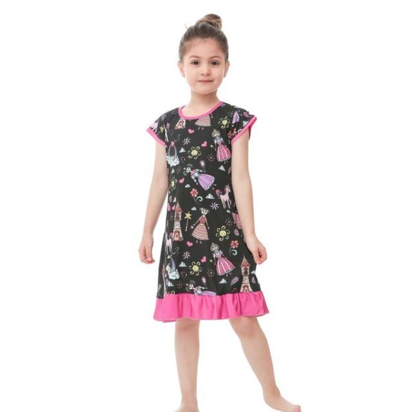 3D Printing Pajamas Children Clothes Children Pajamas Dresses Baby Girls Pajamas Pajamas - Image 5