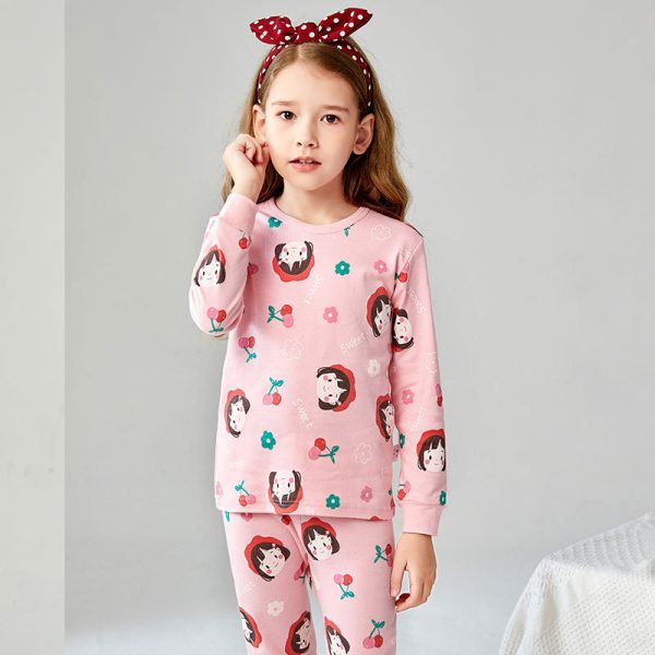 Children's Underwear Set Cotton Boys And Girls Underwear Set Pajamas - Image 2