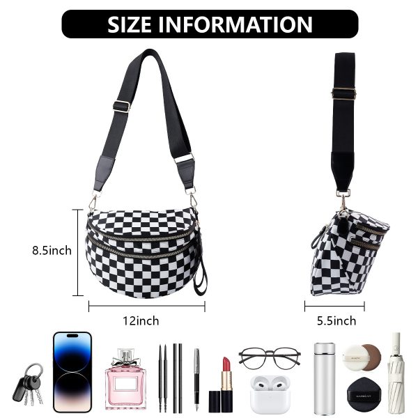 Fashionable All-match Oxford Cloth Large Capacity Waist Bag - Image 4