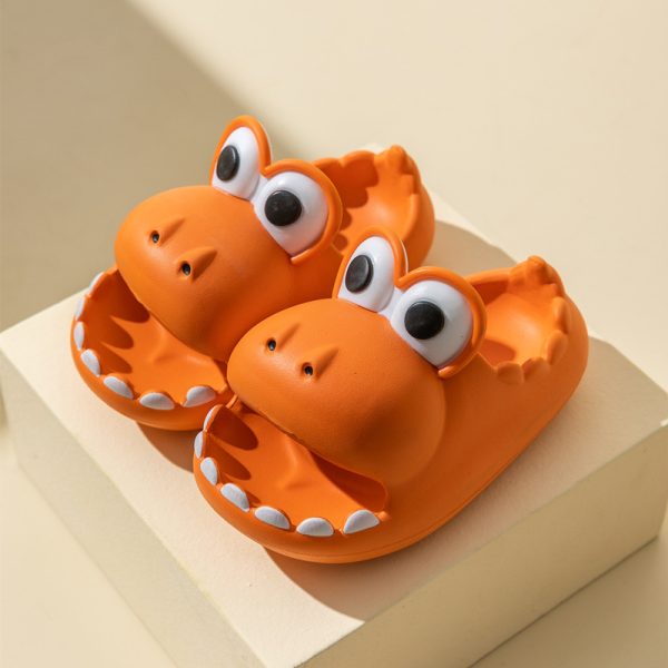 Kids Dinosaur Slippers Wholesale Summer Cartoon Parent Child Outdoor Home EVA Sandals Women Men Kids Cute Slippers Baby Shoes - Image 8