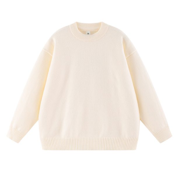 Women's Autumn And Winter Solid Color Loose Sweater - Image 6