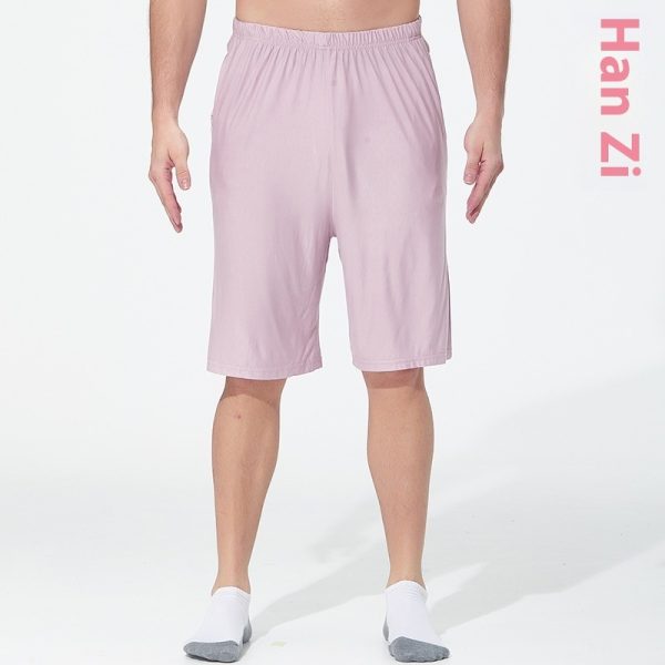 Men's Spring And Summer New Thin Soft Stretchy Plus Size Plus Size Home Leisure - Image 7