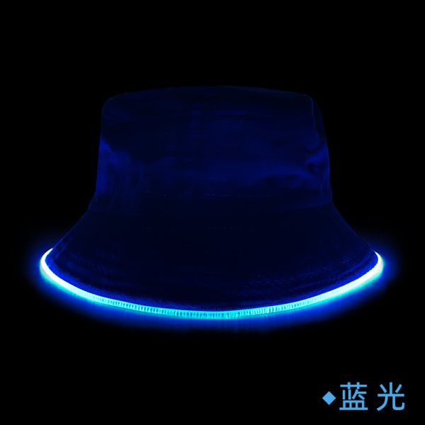 Sun LED Light Optical Fiber Luminous Bucket Hat - Image 10