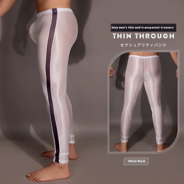 Sexy Underwear Trousers Base High Elastic Tight Sexy Qiong Si Ding Thin Transparent - Image 9