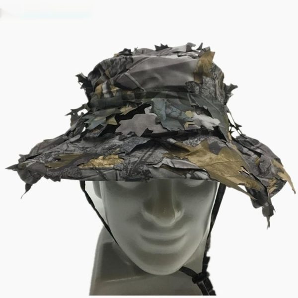 New Chinese Bionic Outdoor Military Fan Dome Camouflage Hat - Image 7