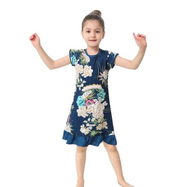 3D Printing Pajamas Children Clothes Children Pajamas Dresses Baby Girls Pajamas Pajamas - Image 3