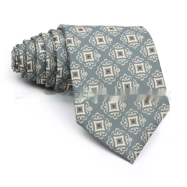 Business Polyester Men's Printed Workplace Tie - Image 9