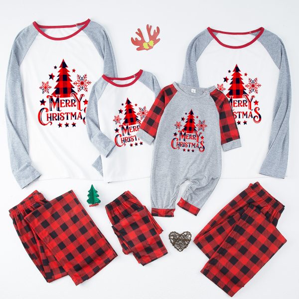 European And American Parent-child Homewear Clothes Christmas Homewear Parent-child Suit - Image 3