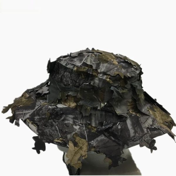 New Chinese Bionic Outdoor Military Fan Dome Camouflage Hat - Image 4