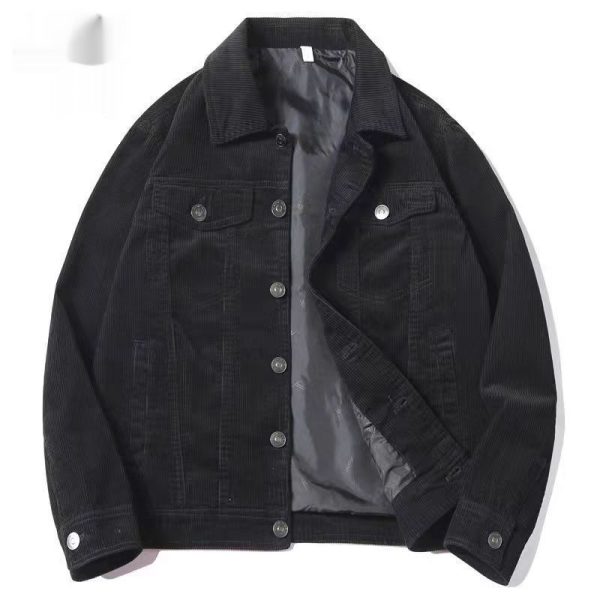 Men's Leisure Vintage Corduroy Jacket - Image 4