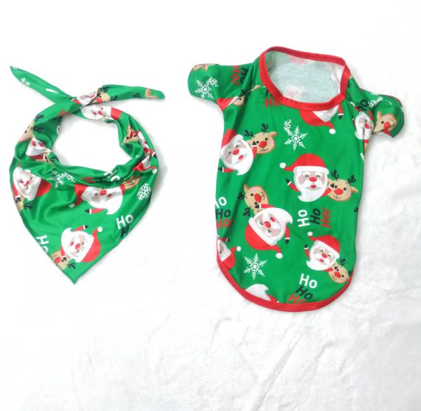 Christmas Pajamas For Family Matching Family Christmas PJs Sets Santa Claus Printed Top Sleepwear - Image 6