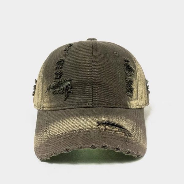 Washed Make Old Ripped Baseball Cap For Women