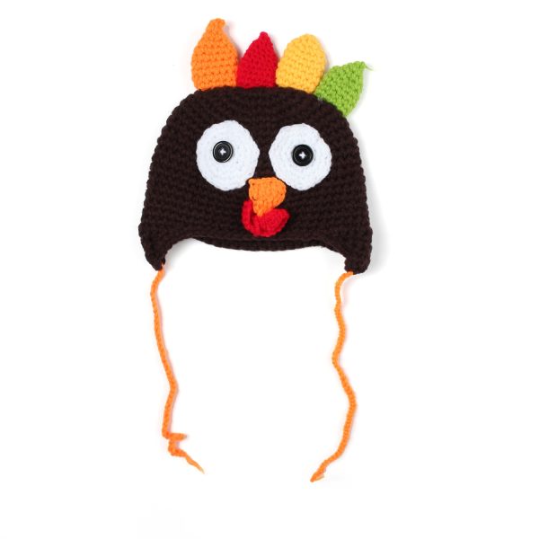 Thanksgiving hand-woven turkey hat - Image 5