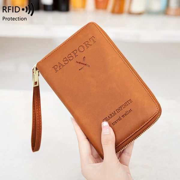 RFID Passport Case Ticket Storage Document Package - Image 3