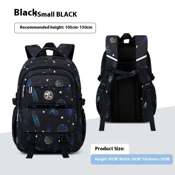 Primary School Student Starry Sky Leisure Schoolbag Junior High School Student Backpack - Image 10