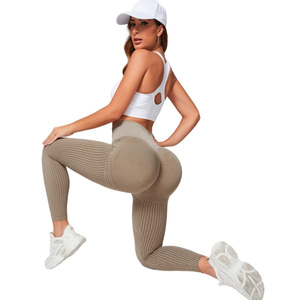 European And American Peach Hip Seamless Yoga Clothes Women's Quick-drying Running Sports - Image 5