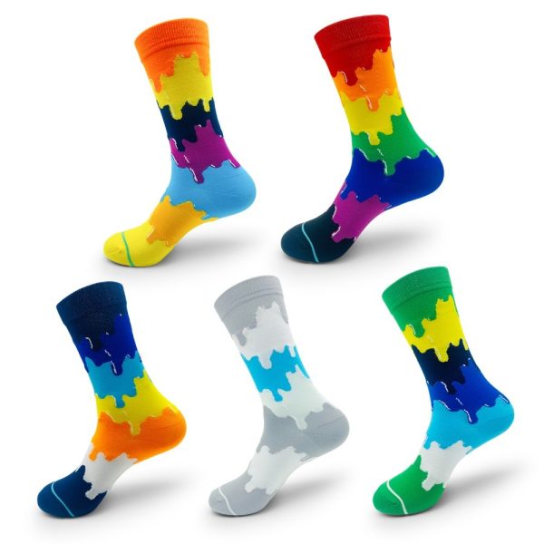 5 Pairs Of Men's Dress Socks - Image 4