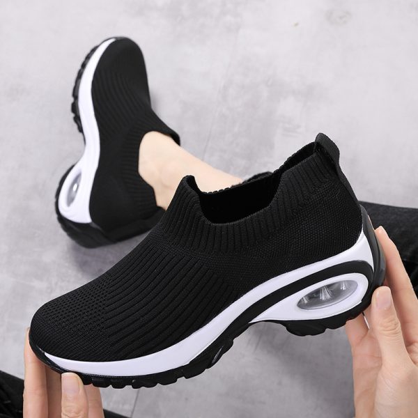 Sneakers Women Air Cushion Mesh Breathable Running Sports Shoes - Image 6