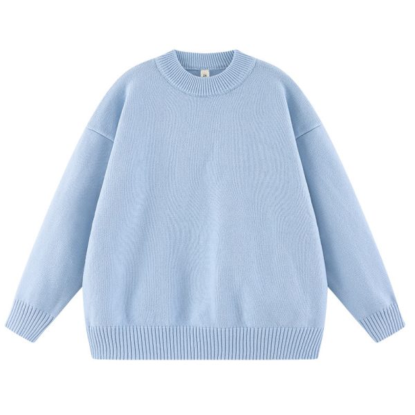 Women's Autumn And Winter Solid Color Loose Sweater - Image 2