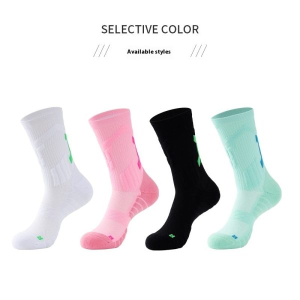 Men's Breathable Quick-dry Basketball Terry Sock - Image 3