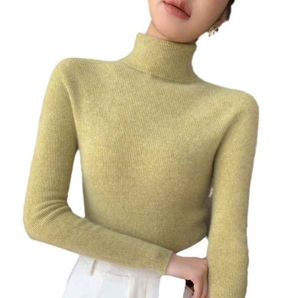 Autumn And Winter Pullover Inner Bottoming Shirt Tight Stretch Women's - Image 3