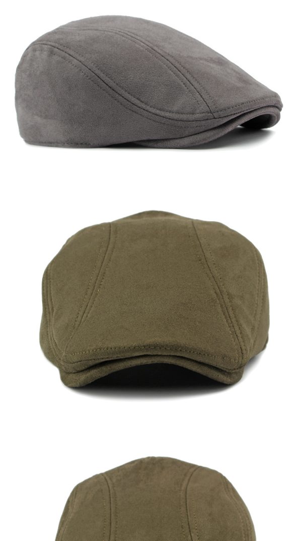 Simple Light Board Suede Hat For Men And Women - Image 10