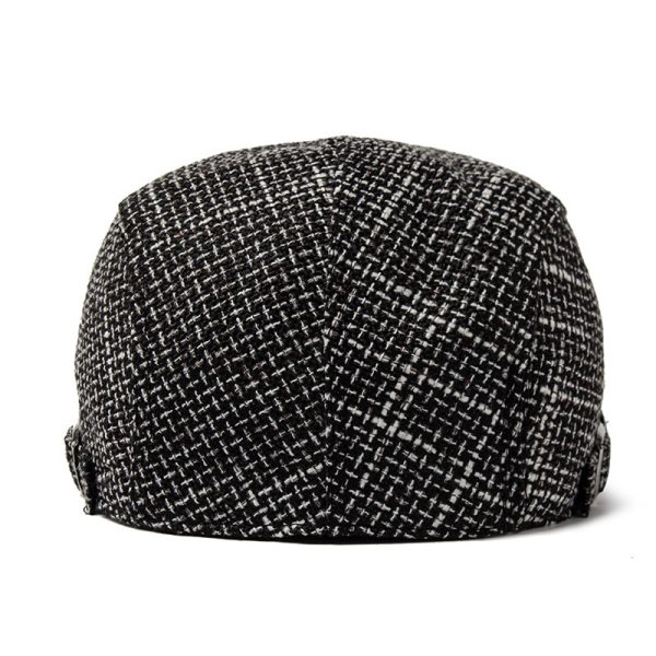 Men's Breathable Retro Casual Cotton And Linen Beret - Image 5