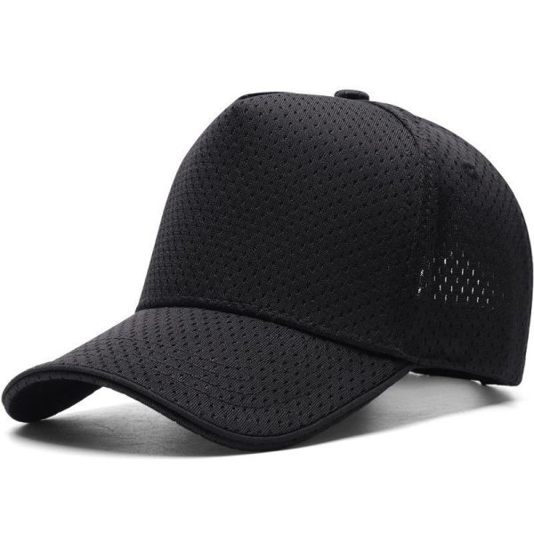 Full Mesh Breathable High Crown Baseball Cap - Image 5