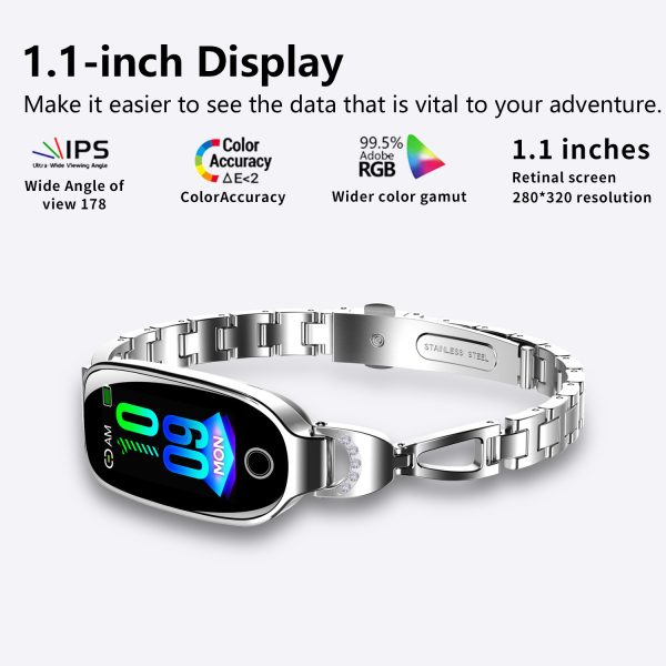 Women's Smart Watch Non-invasive Blood Glucose Menstrual Reminder - Image 3