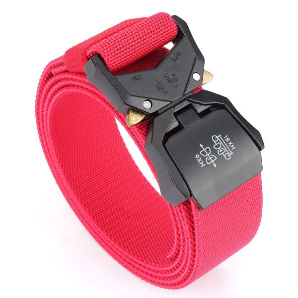 Elastic Woven Outdoor Tactics Belt - Image 6