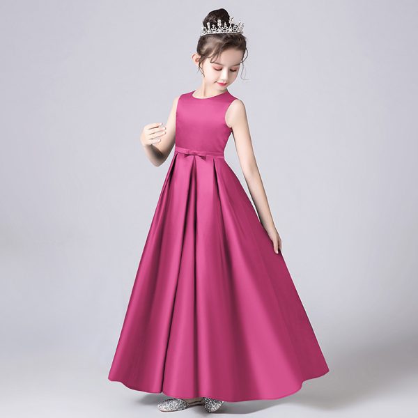 Children's Piano Play Birthday Show Princess Dress - Image 5