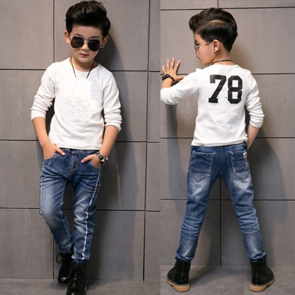 CUHK Kids' Fashion Straight Casual Pants - Image 5