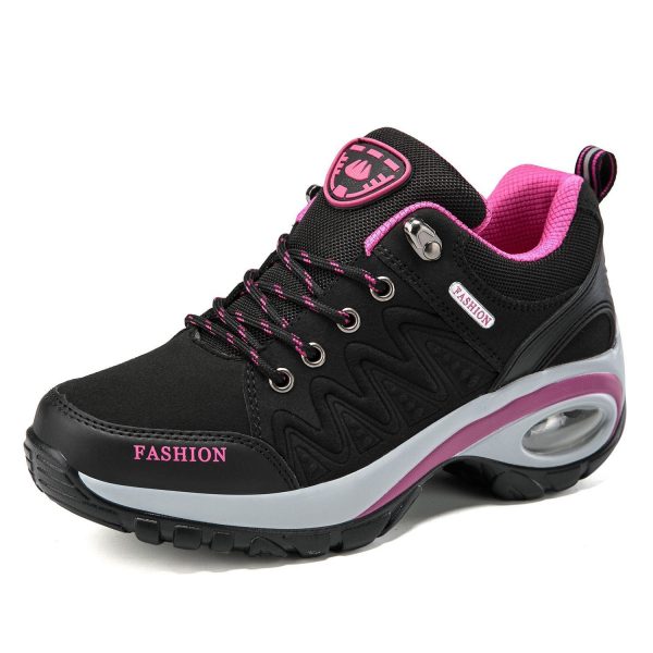 Autumn Winter Women Sneakers Air Cushion Design Platform Shoes - Image 9