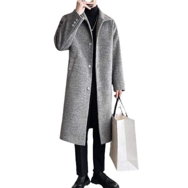 Winter Overknee Long Cotton And Thickening Woolen Coat - Image 5